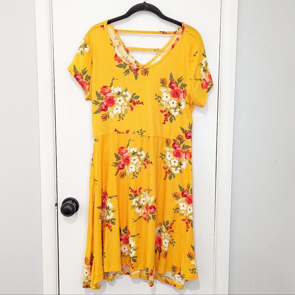 Bobbie Brooks Floral Dress